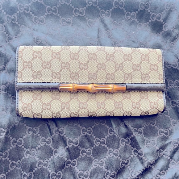 Vintage, authentic gucci clutch - Picture 1 of 3